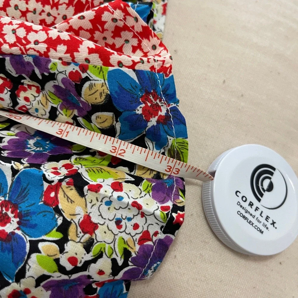 Melloday Womens Dress Size X-Small XS Multicolored Patchwork Floral NWT - Picture 12 of 15